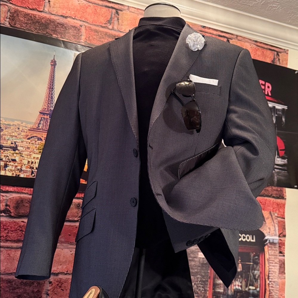 Geoffrey Beene houndstooth Coat - Picture 17 of 17